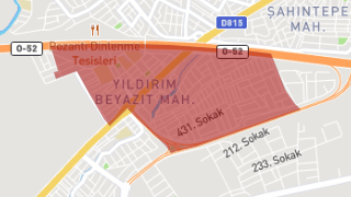 Yıldırım Beyazıt Mahallesi Harita Thumbnail