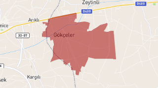 Gökçeler Mahallesi Harita Thumbnail