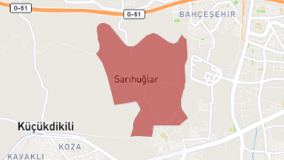 Sarıhuğlar Mahallesi Harita Thumbnail