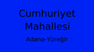 Cumhuriyet Mahallesi Thumbnail
