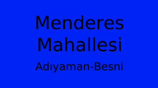Menderes Mahallesi Thumbnail