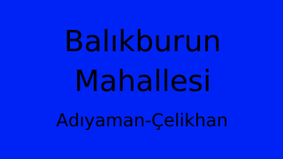 Balıkburun Mahallesi Thumbnail