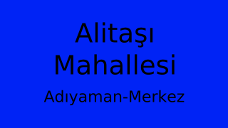 Alitaşı Mahallesi Thumbnail