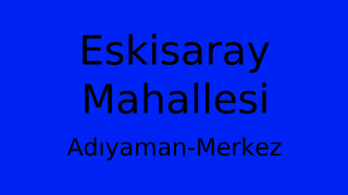 Eskisaray Mahallesi Thumbnail