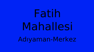 Fatih Mahallesi Thumbnail