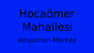 Hocaömer Mahallesi Thumbnail