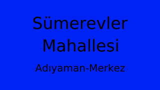 Sümerevler Mahallesi Thumbnail
