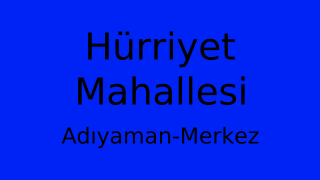 Hürriyet Mahallesi Thumbnail