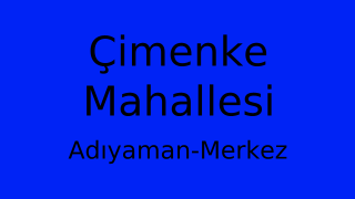 Çimenke Mahallesi Thumbnail