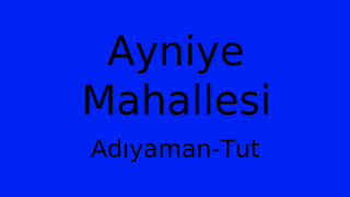 Ayniye Mahallesi Thumbnail