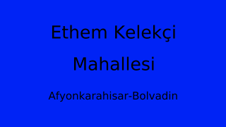 Ethem Kelekçi Mahallesi Thumbnail