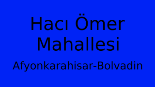 Hacı Ömer Mahallesi Thumbnail