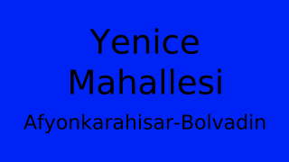 Yenice Mahallesi Thumbnail