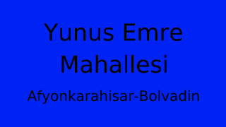Yunus Emre Mahallesi Thumbnail