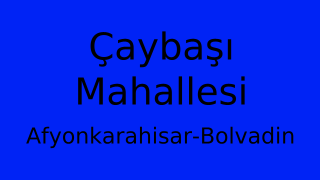 Çaybaşı Mahallesi Thumbnail