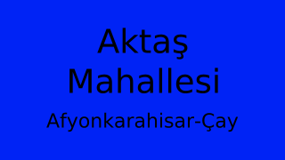 Aktaş Mahallesi Thumbnail