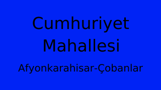 Cumhuriyet Mahallesi Thumbnail
