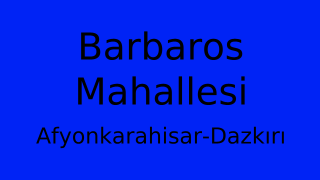 Barbaros Mahallesi Thumbnail