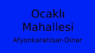 Ocaklı Mahallesi Thumbnail