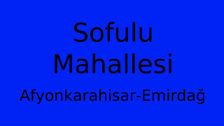 Sofulu Mahallesi Thumbnail
