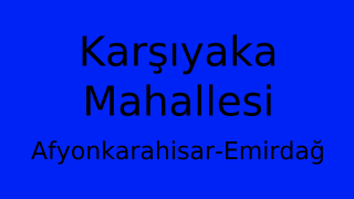Karşıyaka Mahallesi Thumbnail