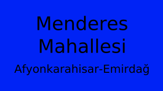 Menderes Mahallesi Thumbnail