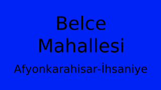 Belce Mahallesi Thumbnail