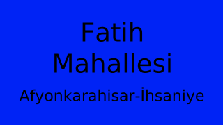 Fatih Mahallesi Thumbnail