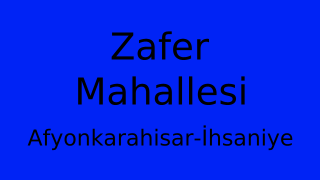 Zafer Mahallesi Thumbnail