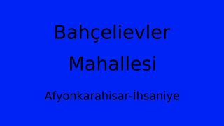 Bahçelievler Mahallesi Thumbnail