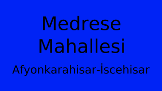 Medrese Mahallesi Thumbnail