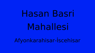 Hasan Basri Mahallesi Thumbnail
