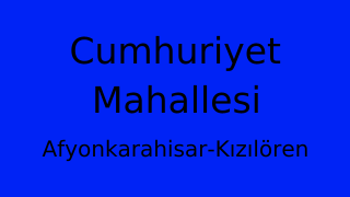 Cumhuriyet Mahallesi Thumbnail