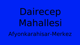Dairecep Mahallesi Thumbnail
