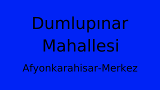 Dumlupınar Mahallesi Thumbnail