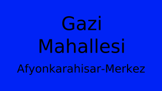 Gazi Mahallesi Thumbnail
