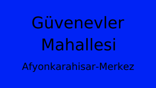 Güvenevler Mahallesi Thumbnail
