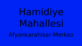 Hamidiye Mahallesi Thumbnail
