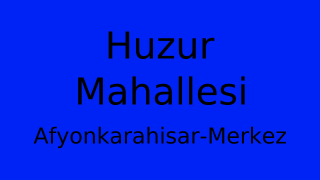 Huzur Mahallesi Thumbnail