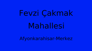 Fevzi Çakmak Mahallesi Thumbnail