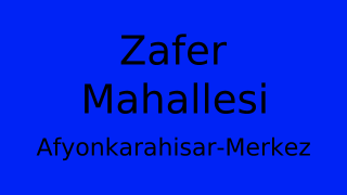 Zafer Mahallesi Thumbnail