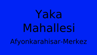 Yaka Mahallesi Thumbnail