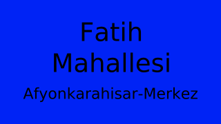 Fatih Mahallesi Thumbnail
