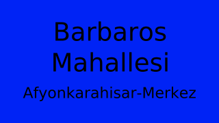 Barbaros Mahallesi Thumbnail