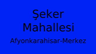Şeker Mahallesi Thumbnail