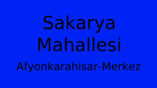 Sakarya Mahallesi Thumbnail