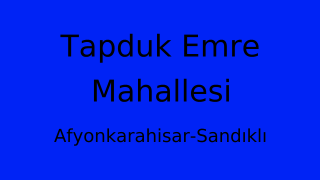 Tapduk Emre Mahallesi Thumbnail