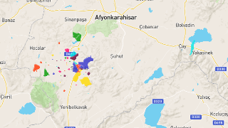 Afyonkarahisar Sandıklı'nın Mahalleleri, Nüfus Bilgileri, Haritalar ve İstatistikler Thumbnail