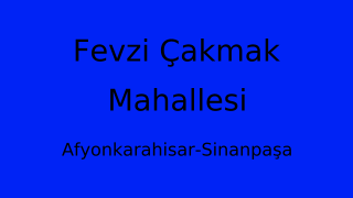 Fevzi Çakmak Mahallesi Thumbnail