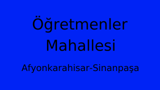 Öğretmenler Mahallesi Thumbnail